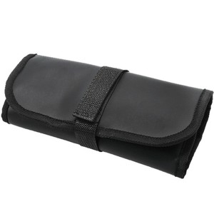 Bolsa de almacenamiento para aparejos de pesca Ztc480, 30cm x 22cm, 11 bolsillos, estuche portátil de poliéster para herramientas de exterior, rojo y negro - Product Image 2
