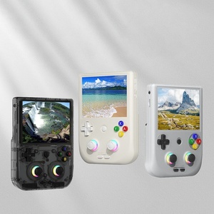 Console de jeu portable rétro RG406V avec écran tactile, la plus récente, 4 IPS HD 8 bits, filaire, 128 Go - Product Image 1