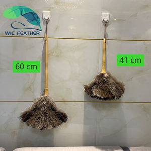 <span class=keywords><strong>Plumeau</strong></span> d'autruche <span class=keywords><strong>blanc</strong></span> pur et doux de 16 pouces pour le nettoyage - Product Image 4