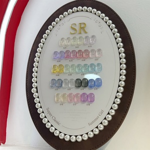 New High-quality Uv <b>Nail</b> <b>Gel</b> <b>Set</b> 18 Colors 15ml Customizable logo Distribution Display Board Factory Wholesale - Product Image 6