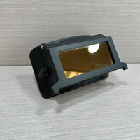 Helm Las PP Auto Darkening Full View dengan Jendela Pengganti Cartridge 108x50 yang Dapat Dibuka
