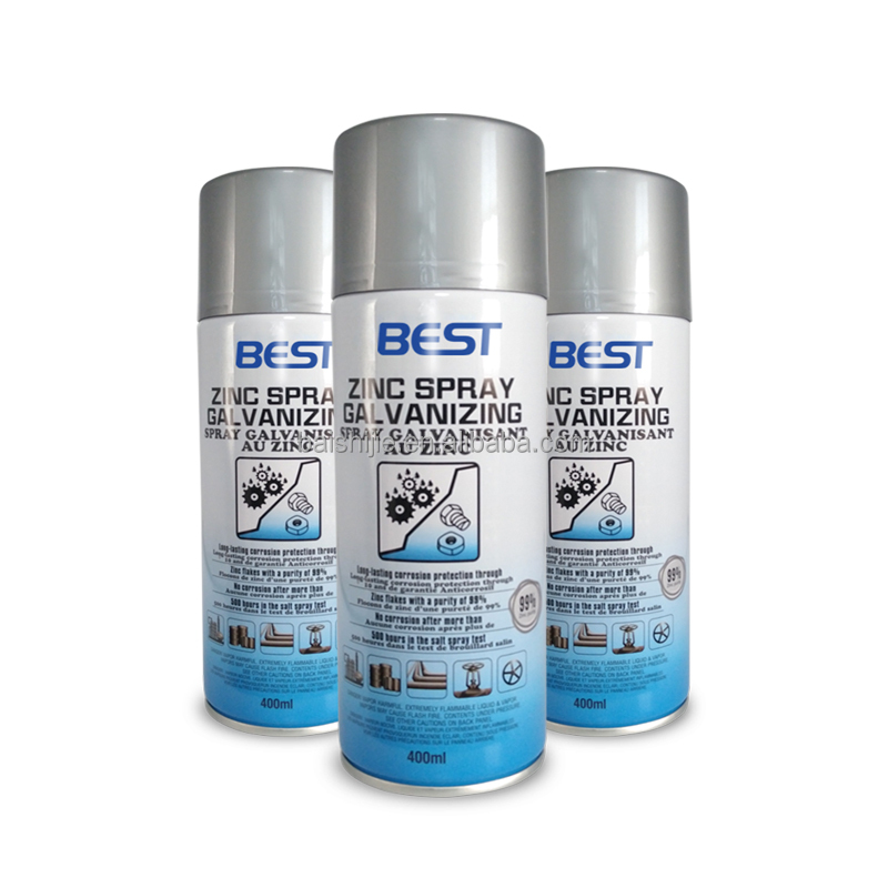 Spray zinc cold galvanized anticorrosion zinc paint spray protective