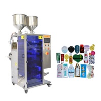 Machine d'emballage automatique de sachets cosmétiques liquides de forme irrégulière, en acier inoxydable de qualité alimentaire, multifonctionnelle pour sachets/films/sacs