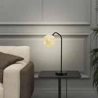 Maanlamp Scandinavisch design Modern minimalistisch metalen nachtkastje Gezellig romantisch verjaardags-/Valentijnsdagcadeau 3D-geprint licht
