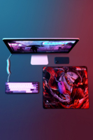 Darmoshark Officiële Winkel GP-101 Origineel Ontwerp Monnik Haai Muismat 480X400 Mm Rubber Voor Gamer Computer Toetsenbord Bureaublad