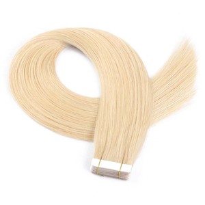 Extensions de cheveux naturels à bandes adhésives en gros, Extensions à bandes adhésives 100% cheveux humains Remy sans couture - Product Image 4