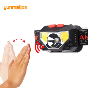 Linterna frontal XPG COB con batería integrada, recargable, luz roja y blanca, faro LED ligero para acampar al aire libre y senderismo - Product Image 5