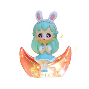 Nouvelles décorations lumineuses créatives Rising Sea, figurines de <span class=keywords><strong>lune</strong></span> tendance, poupées portables, cadeaux de décoration de bureau - Product Image 5