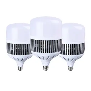 Sunled 50W 80W 100W 150W 200W yüksek güç Led küre ampul E27 E40 enerji tasarrufu top lamba ev fabrika kat atölye aydınlatma