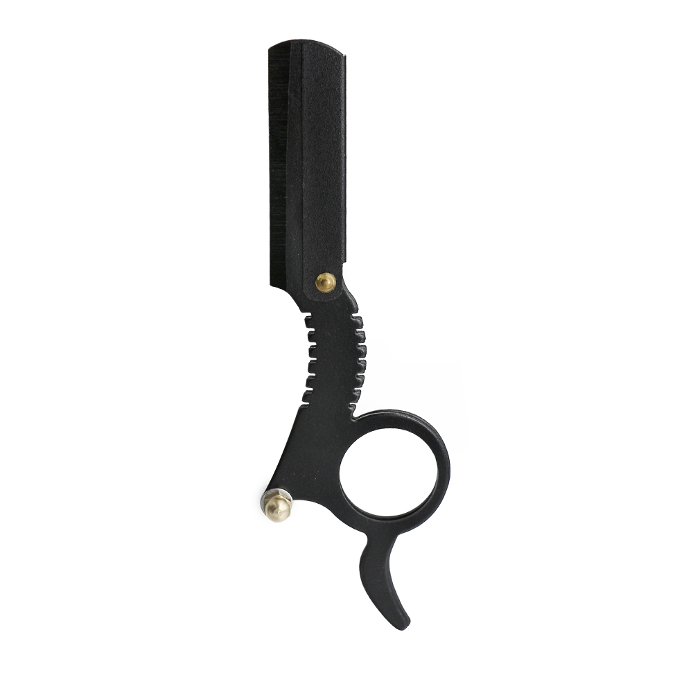 Black  Stainless Steel Shaving Blade Knife Razor