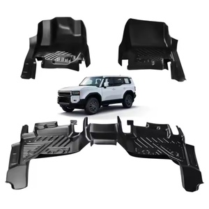 Protector de Alfombra Decorativo para Interiores de Automóviles de Alta Calidad de la Marca KQD, Tapetes de TPE 5D para Toyota Prado - Product Image 2