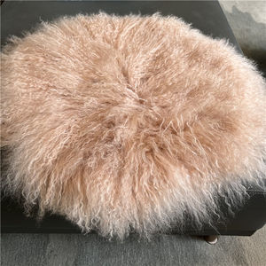 Alfombra de Lana Esponjosa Decorativa de Piel Auténtica - Product Image 5