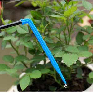 Micro-<span class=keywords><strong>goutteur</strong></span> à coude courbé, tube <span class=keywords><strong>capillaire</strong></span> en plastique en forme de flèche, compatible avec les systèmes d'irrigation goutte à goutte agricoles, serres - Product Image 1