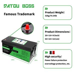 แบตเตอรี่สำรองพลังงานบ้าน PL STOCK NO TAX 12V 24V 48V 100Ah 200Ah 300Ah พร้อมระบบจัดการแบตเตอรี่อัจฉริยะ (Smart BMS) ระดับ IP65 ชุดแบตเตอรี่ลิเธียม DT12-300 12 - Product Image 2