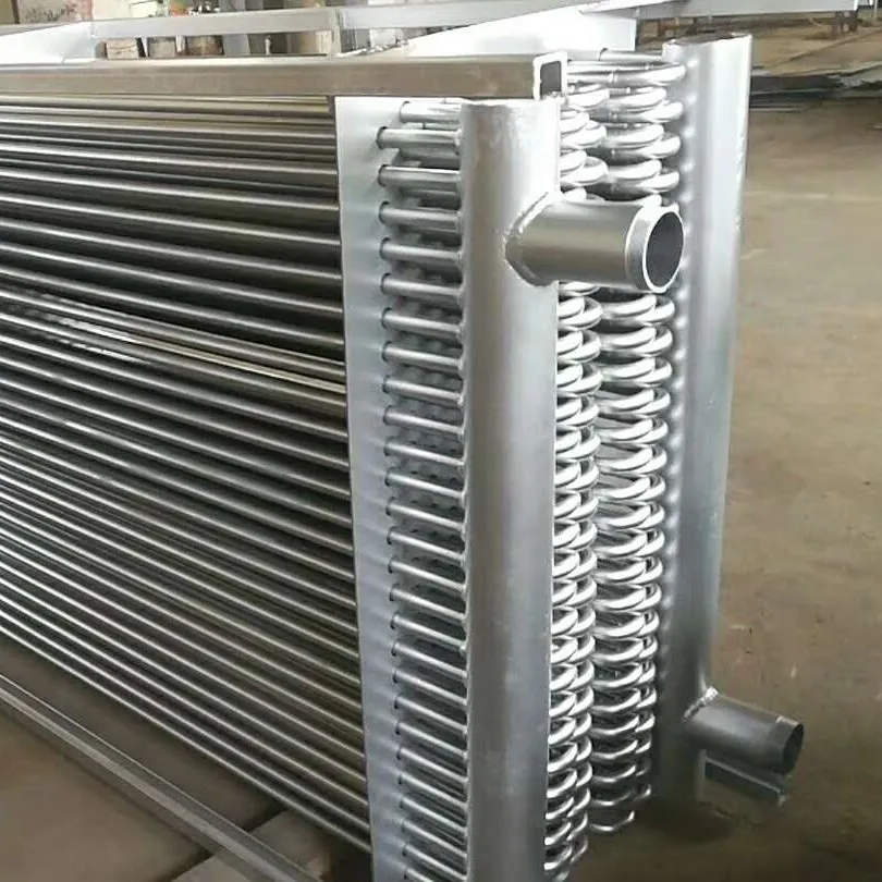 卸売プレートフィン型熱交換器冷凍庫銅フィン型コンデンサー熱交換器