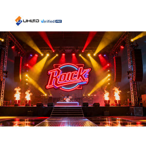 Schermo LED UHLED per Esterni <span class=keywords><strong>HD</strong></span> Impermeabile P2.6 P2.9 Display LED Pubblicitario per Eventi in Chiesa Palco Noleggio Pannello Video Wall - Product Image 1