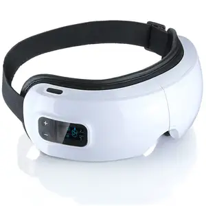 2024新型科技眼部按摩器，带46度加热保暖护理振动按摩眼部缓解热敷眼罩，带音乐