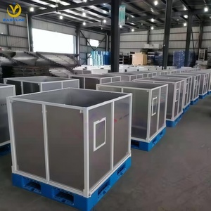 ארגז משטחים מתקפל ממתכת לאחסון במחסן, מתוצרת ייליאן-אינדסטריאל - Product Image 2