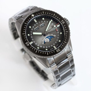 Reloj de Hombre Mecánico Automático de Lujo con Correa de Acero Inoxidable, Diseño Exclusivo, Fase Lunar, <span class=keywords><strong>Calendario</strong></span> Completo - Product Image 3