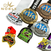Médailles de sport 3D personnalisables en or, argent et cuivre, Jiu Jitsu, Ju Jutsu, ITF Judo, ultra-impact, médaille 3D avec logo, souvenir en métal