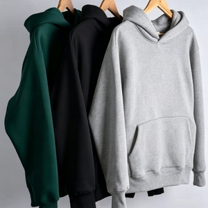 FLOWORA Vente en gros de sweat-shirts en polaire grande taille, sweat-shirt à capuche multicolores, design personnalisé DTG, sans fermeture éclair, sweat-shirt à capuche pour homme - Product Image 1