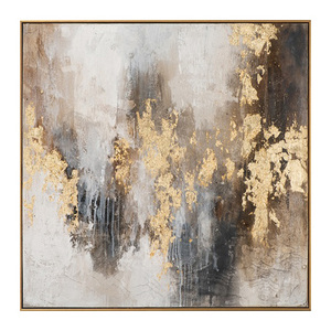 <span class=keywords><strong>D</strong></span>écoration en feuille <span class=keywords><strong>d</strong></span>'or, <span class=keywords><strong>art</strong></span> mural abstrait sur toile, peinture à l'huile, grande œuvre <span class=keywords><strong>d</strong></span>'<span class=keywords><strong>art</strong></span> murale, peinture à la main sur toile, œuvre <span class=keywords><strong>d</strong></span>'<span class=keywords><strong>art</strong></span> pour la <span class=keywords><strong>d</strong></span>écoration de la maison - Product Image 1