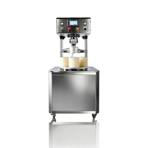 Machine de mise sous vide pour couvercles de pots de miel avec pièces de contact de qualité alimentaire, système de capsulage à pression douce et protection des pots - Product Image 3