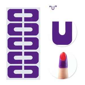 Oferta: Protector de Uñas en Forma de U para Manicura, Adhesivos Anti-derrame para Esmalte, Protector de Uñas Desprendible con Precio de Mayoreo - Product Image 3