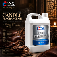 Huile parfumée concentrée Oud Wood Leather pour bougies, diffuseurs et huiles à brûler – Vente en gros