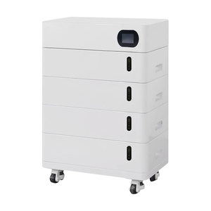 Batterie LiFePO4 empilable à semi-conducteurs au lithium 51,2 V pour système d'énergie solaire hybride 5,12 kWh 100 Ah, batterie domestique avec garantie de 10 ans - Product Image 1