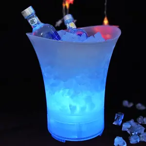 ICE Bucket Smartphone Speaker Outdoor Cellphone Speaker with RGB Colorful Light