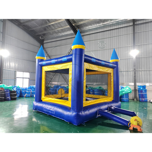 Castillo Inflable Azul Grande para Exteriores, Casa de Brinco Comercial, Castillos Inflables al por Mayor, Casa de Brinco Inflable para Fiestas - Product Image 4