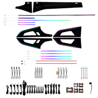 Kit d'éclairage d'ambiance intérieur LED Symphony 256 couleurs pour Audi Q7 2016-2025 – Accessoires d'éclairage d'ambiance