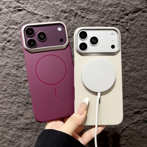 <span class=keywords><strong>Coque</strong></span> de téléphone en PC rigide magnétique givrée pour <span class=keywords><strong>iPhone</strong></span> <span class=keywords><strong>11</strong></span> 12 13 14 15 16 17 18 Pro Max, compatible avec la charge sans fil, fine et protectrice - Product Image 6