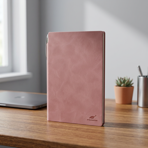 Carnet à couverture souple cousu à la main avec support pour stylo, couverture en PU, impression numérique, design pratique, format B5 A5 A6, idéal comme cadeau - Product Image 2