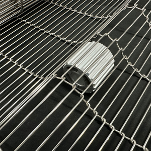 Yüksek kaliteli metal konveyör bant gıda üretimi için son derece nefes paslanmaz çelik 304 çikolata konveyör bant - Product Image 5