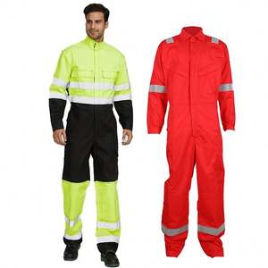 Equipo de protección personal, bata de trabajo de seguridad, uniforme de guardia de seguridad, mezclilla, aceite y gas, PPE en general, ropa de trabajo, PPE en general - Product Image 1