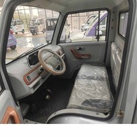 Tricycle utilitaire électrique commercial 72V 3000W pour adultes, type pick-up familial agricole, mini-voiture 4 roues 2026 avec cabine