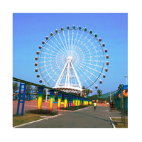Grande Grande Roue de Fête Foraine de Visite et d'Attraction du Fournisseur Chinois, Disponible en Tailles de 20m, 30m, 38m, 42m, 46m, 48m, 50m, 65m, 88m, 120m