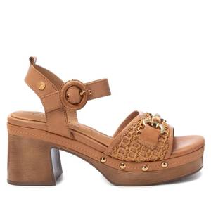 162367 SANDALI CON TACCO IN PELLE - Product Image 1