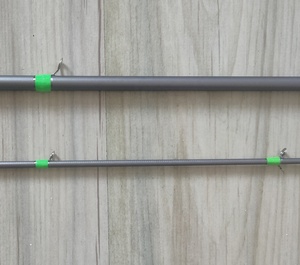 <span class=keywords><strong>2</strong></span> uds 12'M Live <span class=keywords><strong>scope</strong></span> Crappie mango de corcho doble con peso de equilibrio caña de pescar Crappie rod - Product Image 4