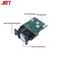 Sensor de distancia de fase de 100m Módulo de salida de señal digital RS485 de distancia de medición láser