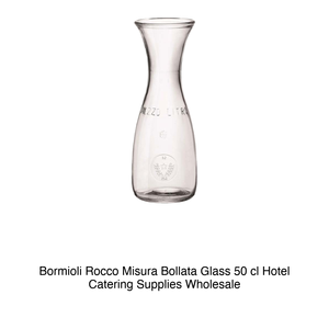 Vaso Bormioli Rocco Misura Bollata de 50 cl, Suministros para Hostelería y Catering al por Mayor - Product Image 2