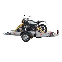 Fabricant de remorque sur mesure semi-remorque à plateau bas moto remorques