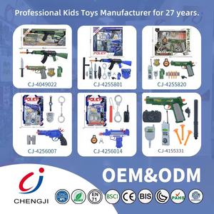 Chengji Gun Leger Speelgoed Set Groen Speelgoed Rollenspel Accessoires Educatieve Politie Militaire Wapens En Uitrusting Speelgoed - Product Image 6