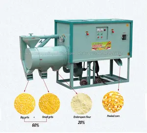 Sale Maize Peeling Grinding Machine Small Scale Top Grade Maize Flour Milling Plant