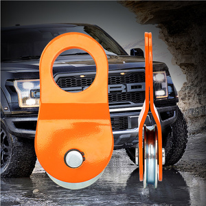 Accessoires 4x4 de haute qualité, poulie simple en alliage d'aluminium robuste <span class=keywords><strong>pour</strong></span> récupération en extérieur, 10 tonnes - Product Image 4