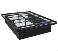 Black Platform Metal Bed Frame, Easy Assembled