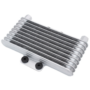 Enfriador de aceite para motocicleta Zuqing, radiador de 8 filas con tubo de aceite y tornillos para sistema de refrigeración del motor - Product Image 4