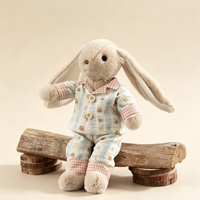Mosi Rabbit Nouvelle Peluche Lapin aux Longues Oreilles en Polyester et Coton PP, Douce comme une Nuage, Compagnon Réconfortant, Cadeau - Vente en Gros